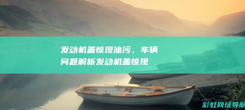 发动机盖惊现油污，车辆问题解析 (发动机盖惊现标志)