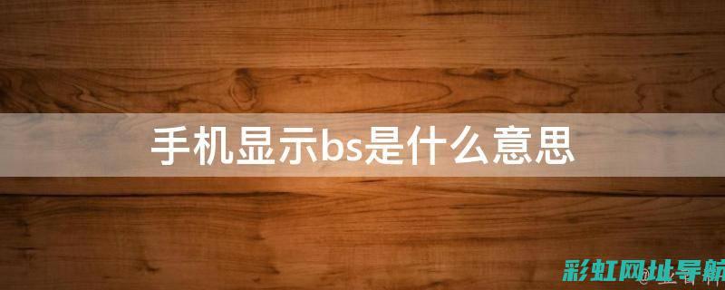 深入了解BS发动机：工作原理及其在实际应用中的优势 (深入了解B站)