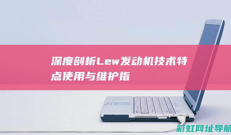 深度剖析Lew发动机：技术特点、使用与维护指南 (深度剖析了书中人物形象的迷人魅力)