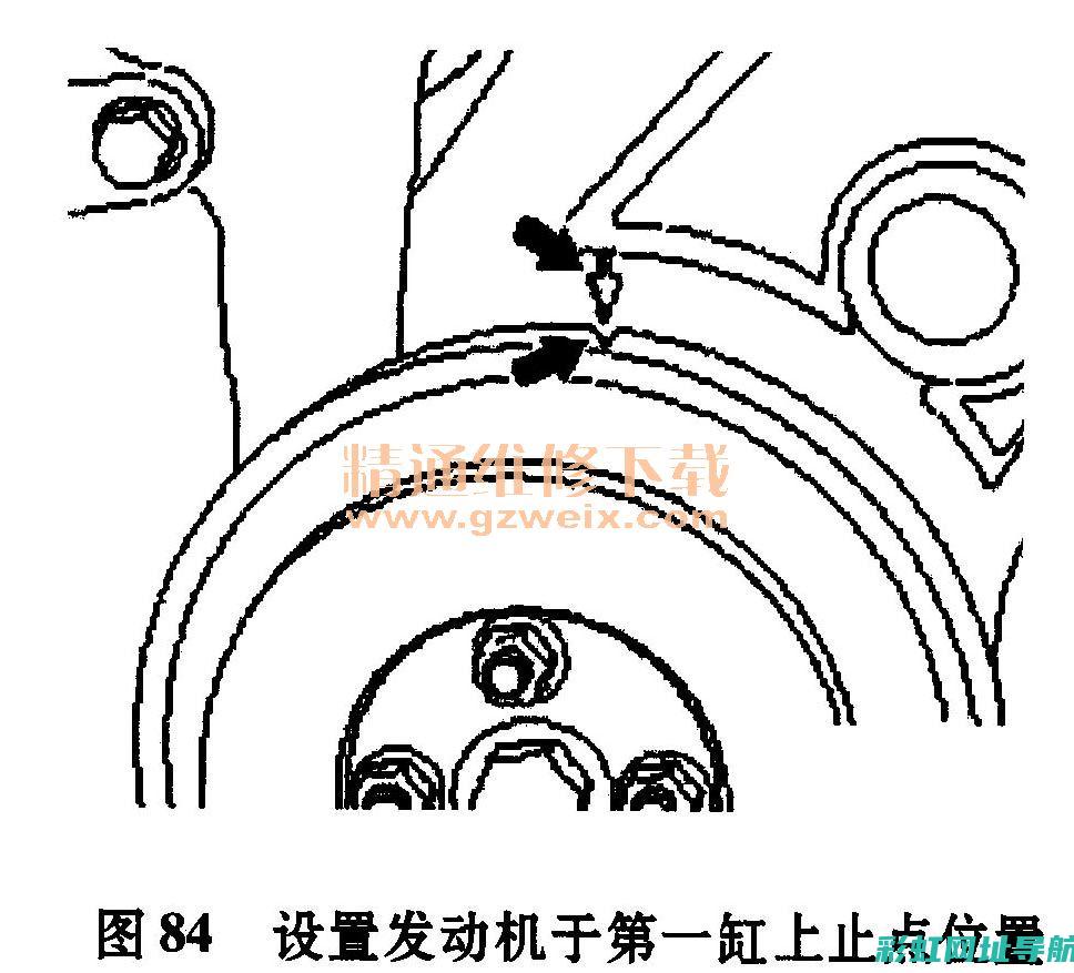 高尔发动机正时记号图详解：从入门到精通 (大众高尔发动机)