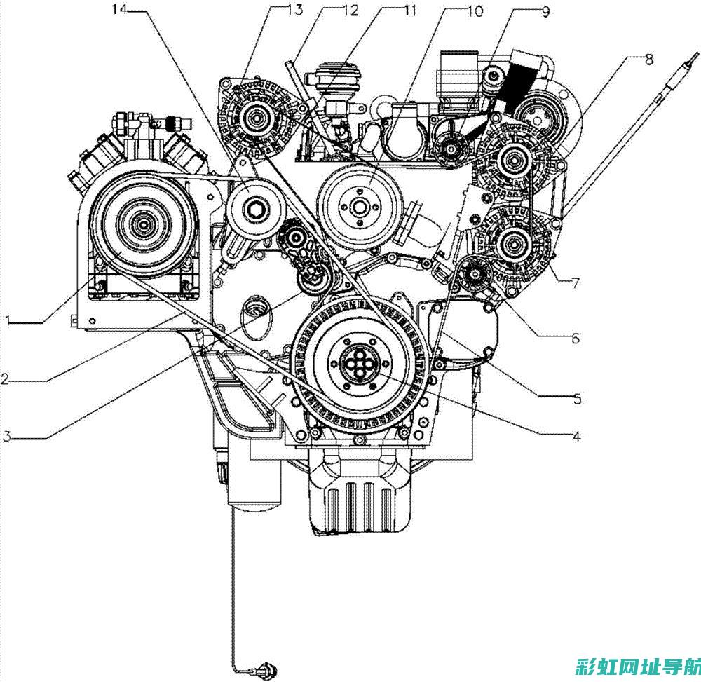 发动机发电机接线图解及图片大全 (发动机发电机皮带多久换一次)