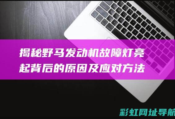 揭秘野马发动机故障灯亮起背后的原因及应对方法 (揭秘野马发动机的秘密)