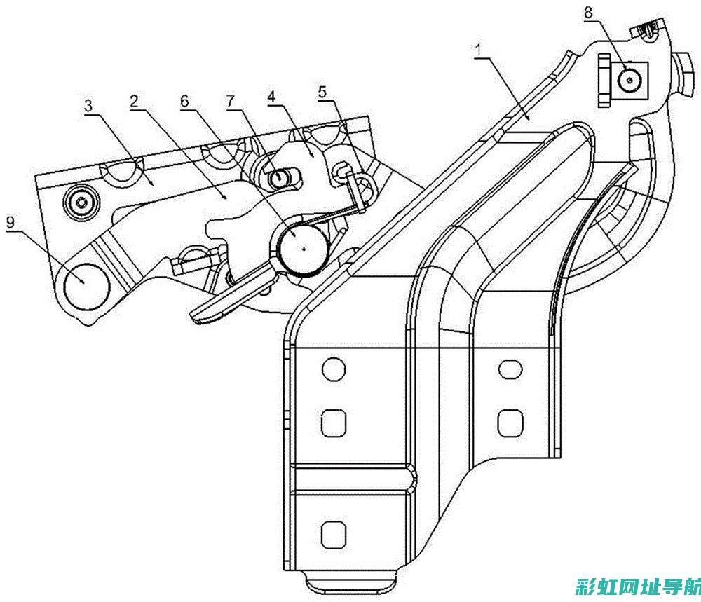 汽车发动机盖支架：结构设计与功能解析 (汽车发动机盖怎么打开?)